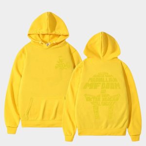 MF DOOM Hoodie Aliases Mask Graffiti Red