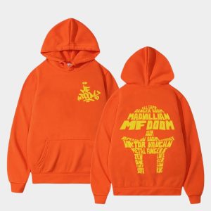 MF DOOM Hoodie Aliases Mask Graffiti Purple