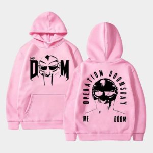 MF DOOM Black Hoodie – Operation Doomsday Double Print Hip Hop Streetwear