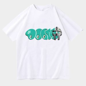 MF DOOM T Shirt Graffiti Bubble Letters & Mask