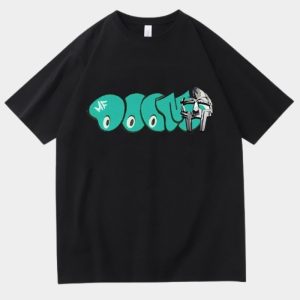 MF DOOM T Shirt Graffiti Bubble Letters & Mask
