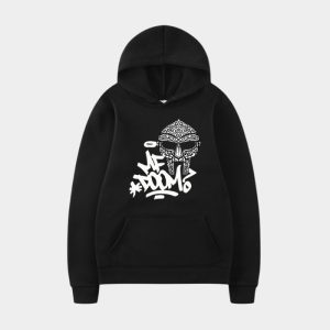 Light Purple Graffiti Logo & Mask MF DOOM Hoodie