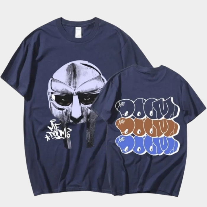 MF DOOM T-Shirt Madvillain Grey Graphic