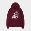 MF DOOM Hoodie Maroon Graffiti Logo & Mask