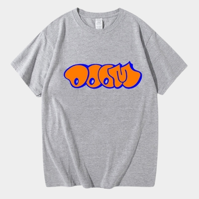 MF DOOM Graffiti T-Shirt Orange Bubble Letters Graffiti