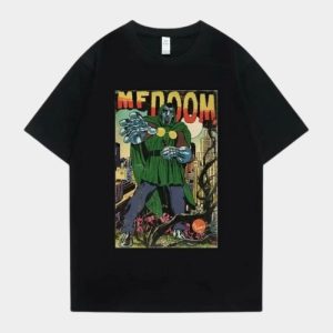 MF DOOM T Shirt rap t shirt Teenage Black