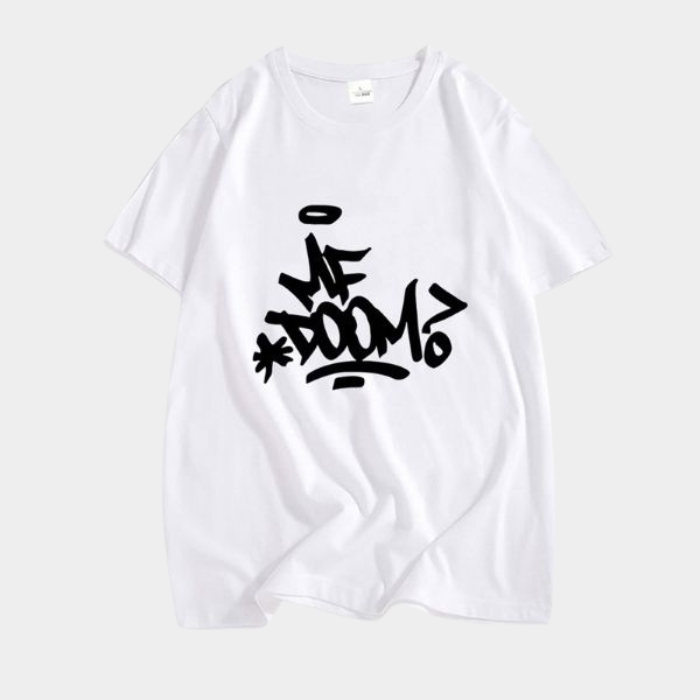 MF DOOM T Shirt The Masked Man Oversized
