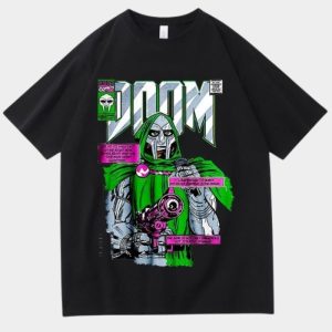 MF DOOM T Shirt Black Printed for Men & Women