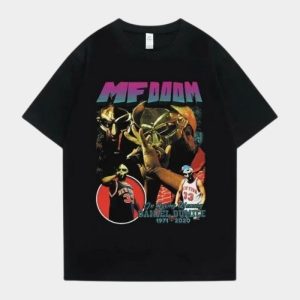 MF DOOM T Shirt Black – In Loving Memory R.I.P Daniel Dumile Premium Rapper Graphic Tee