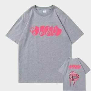 MF Doom T Shirt Madrigal Madvillain Men Double Sided Graphic