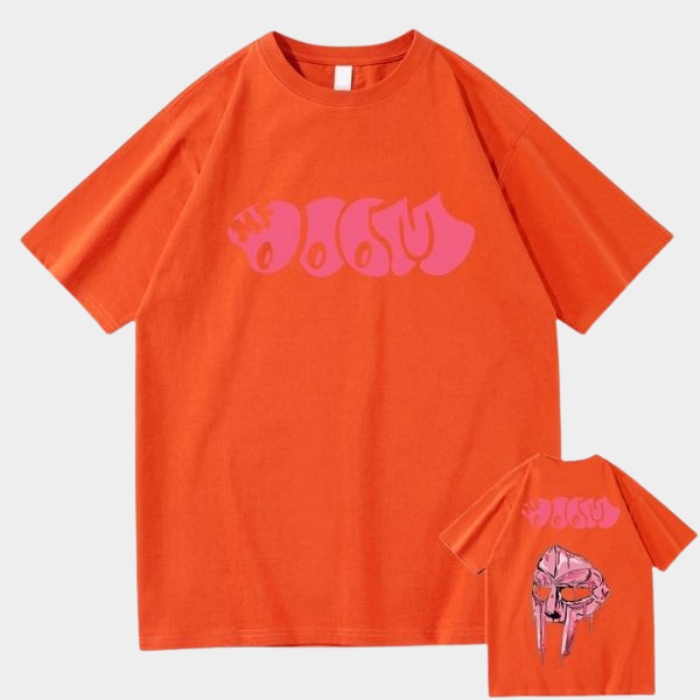 Madrigal Madvillain Men’s Double Sided Graphic MF Doom T Shirt