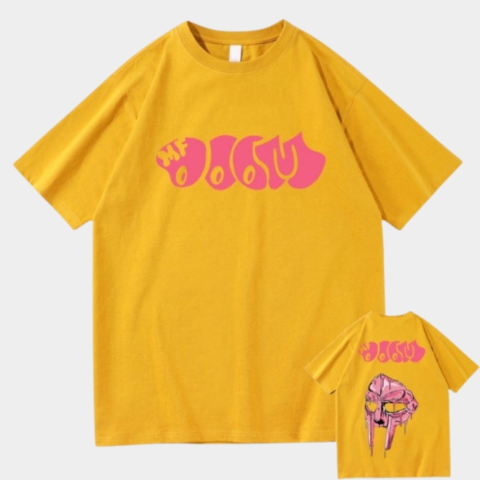 Mf Doom TShirt Madrigal Madvillain Men’s Double Sided Graphic