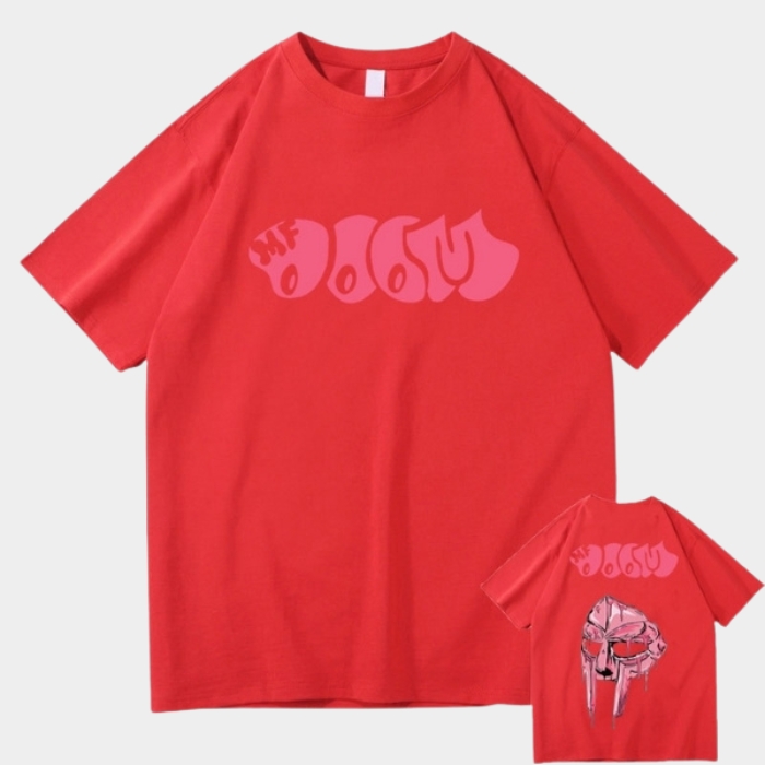 MF DOOM T Shirt - Metal Face Mask Design