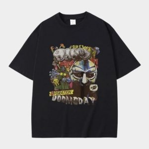 Rapper MF Doom T Shirt Printed Graphic Cotton