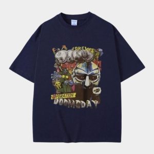 Rapper MF Doom T Shirt Printed Graphic Cotton
