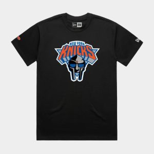 Buy MF DOOM New Era Knicks Shirt Black New Era limited edition fan tee