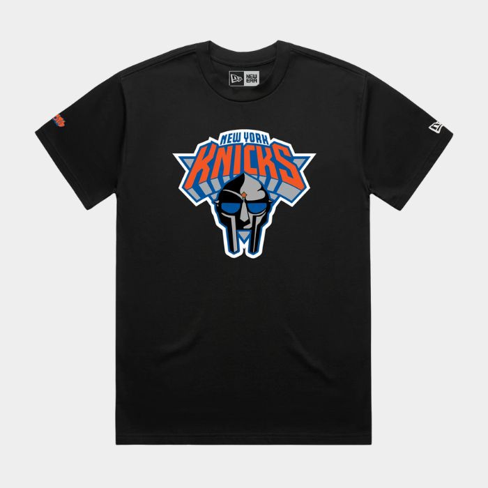 Buy MF DOOM New Era Knicks Shirt Black New Era limited edition fan tee