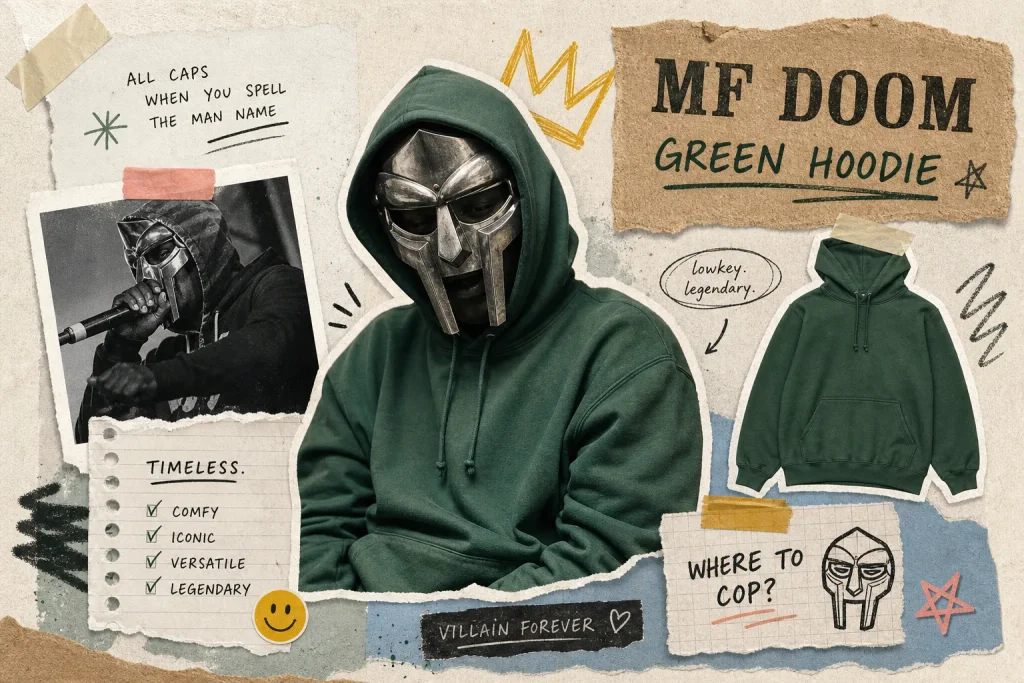 MF DOOM Green Hoodie: Style Guide & Where to Buy