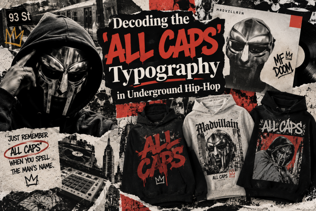 all caps hoodie